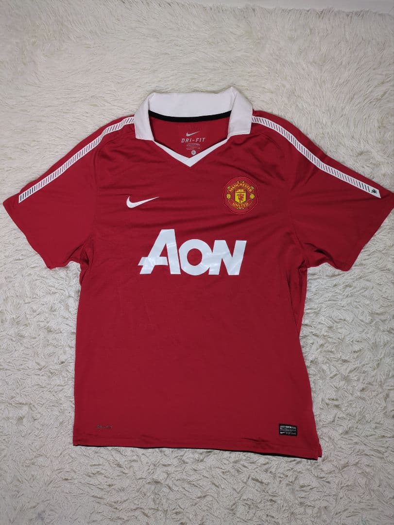 ナイキ マンチェスター・ユナイテッド DRI-FIT Lサイズ シャツ
