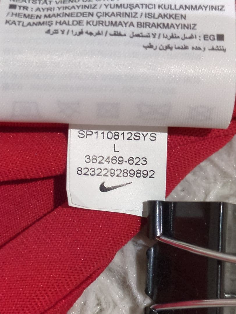 ナイキ マンチェスター・ユナイテッド DRI-FIT Lサイズ シャツ