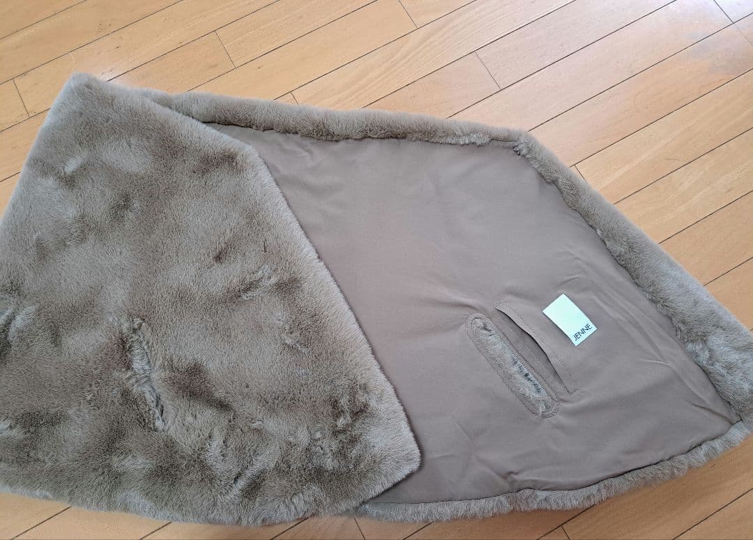 【JENNE】リッチボリュームファーケープ