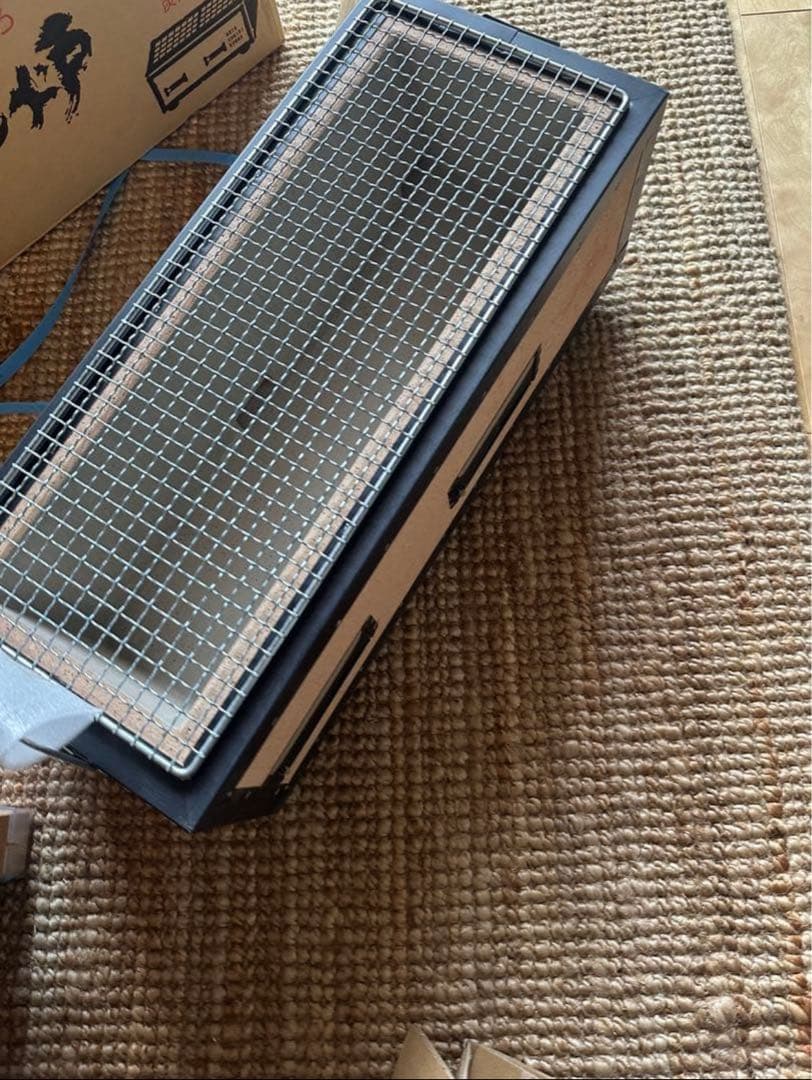 炭用バーベキュー　コンロ　鍵主工業　珪藻土炭火コンロBQ8WF (4人〜8人用)