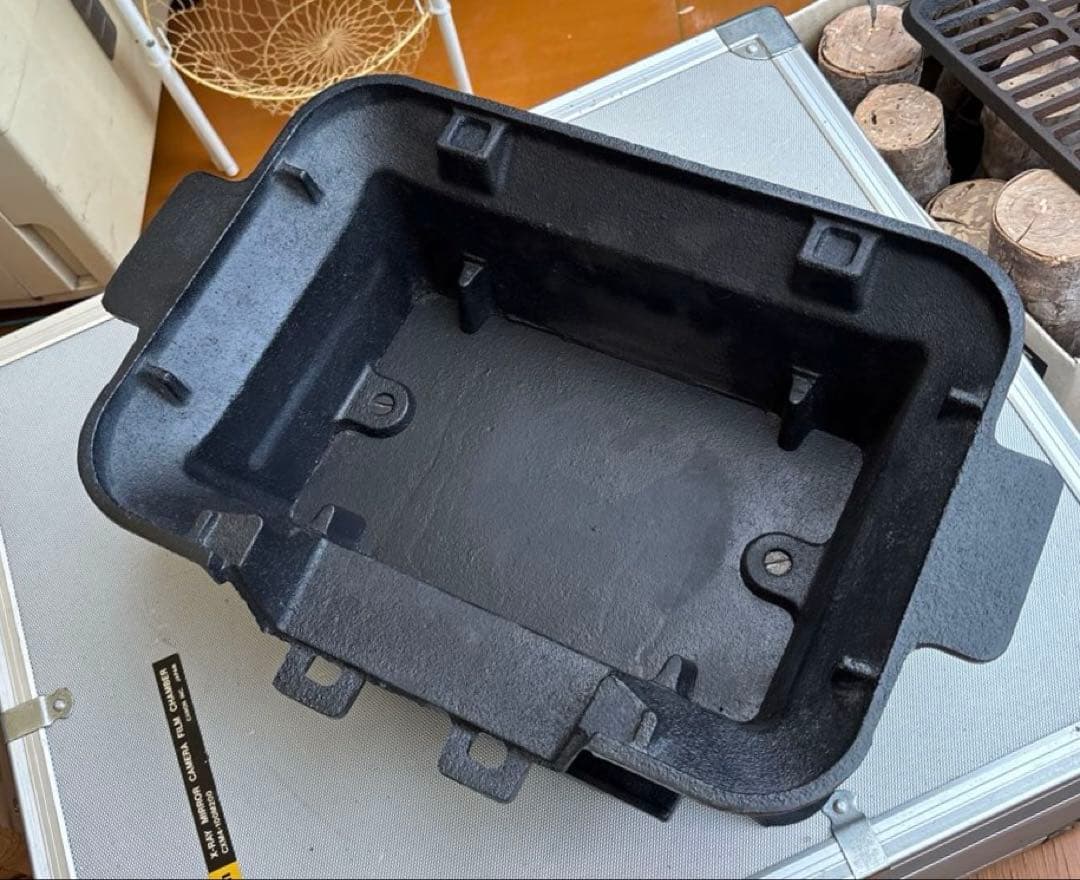 4個❗️尾上製作所(ONOE) 鉄鋳物　こんろバーベキューグリル　たこ焼き べーえ