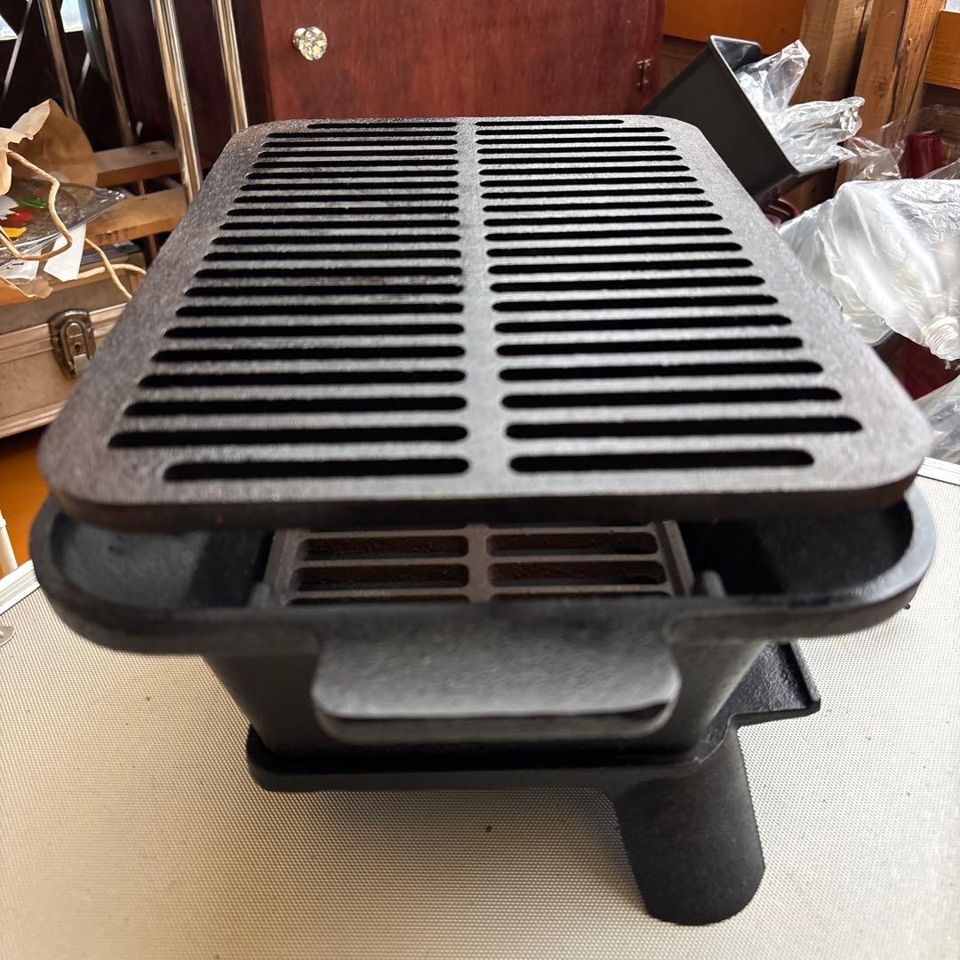 4個❗️尾上製作所(ONOE) 鉄鋳物　こんろバーベキューグリル　たこ焼き べーえ