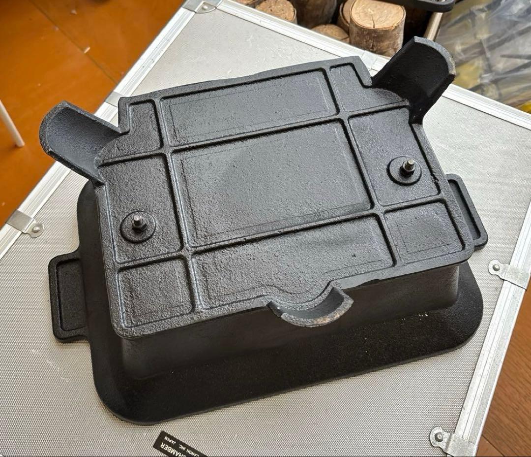 4個❗️尾上製作所(ONOE) 鉄鋳物　こんろバーベキューグリル　たこ焼き べーえ