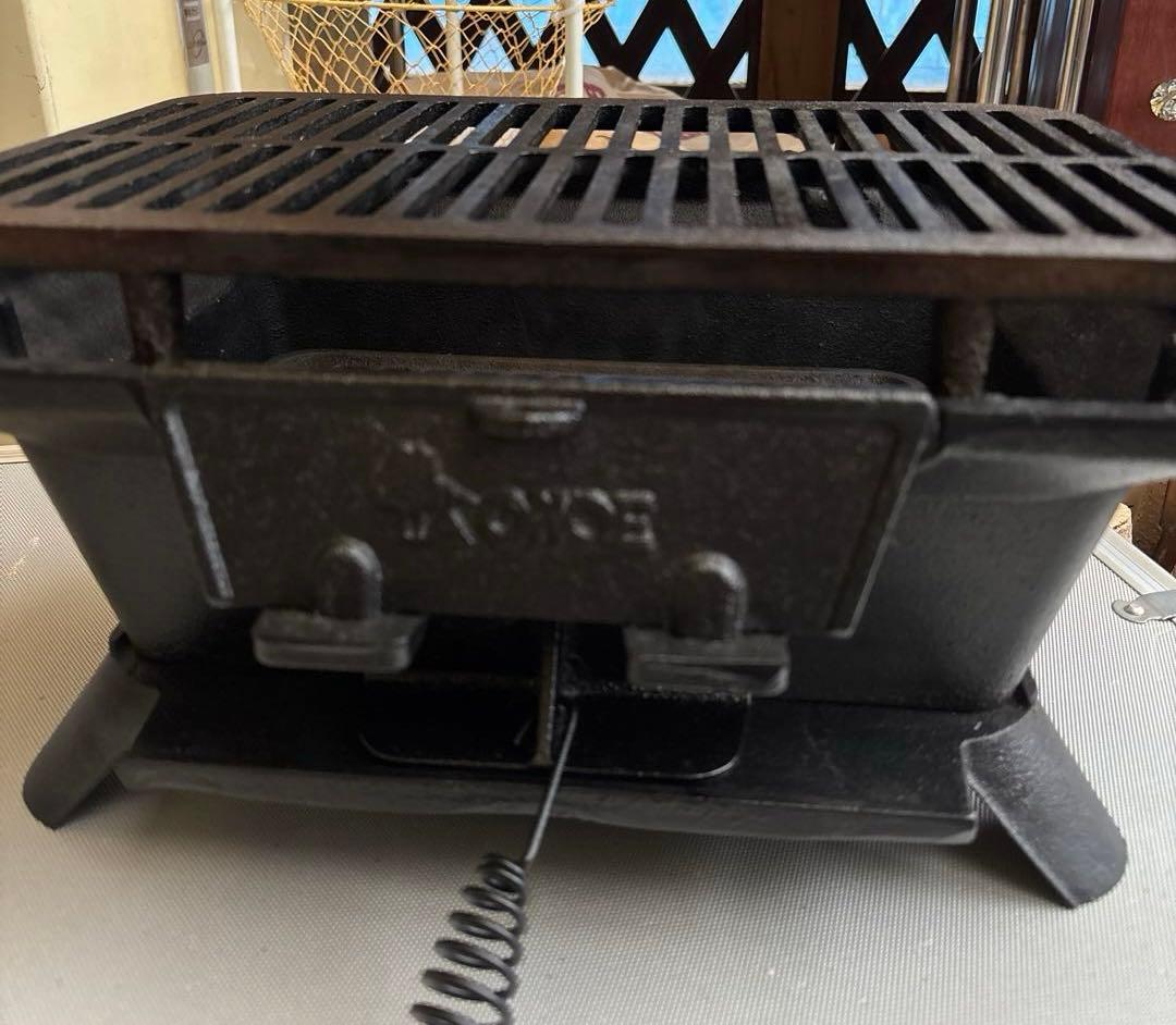 4個❗️尾上製作所(ONOE) 鉄鋳物　こんろバーベキューグリル　たこ焼き べーえ