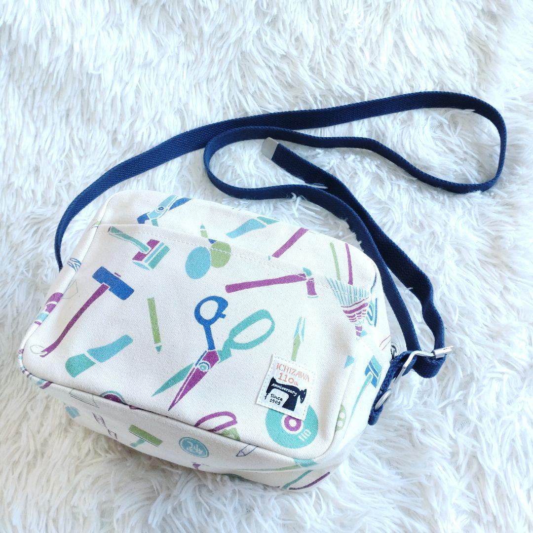 一澤信三郎 一澤帆布 110周年記念 ショルダー ボディバッグ いろどり