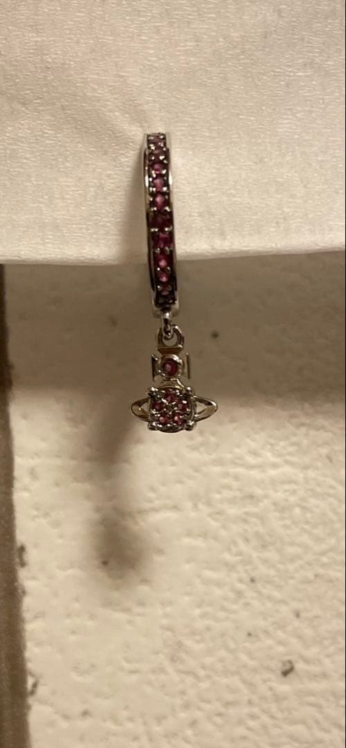 vivienne westwood ピアス　片耳　オーブ　ビビアンウエストウッド