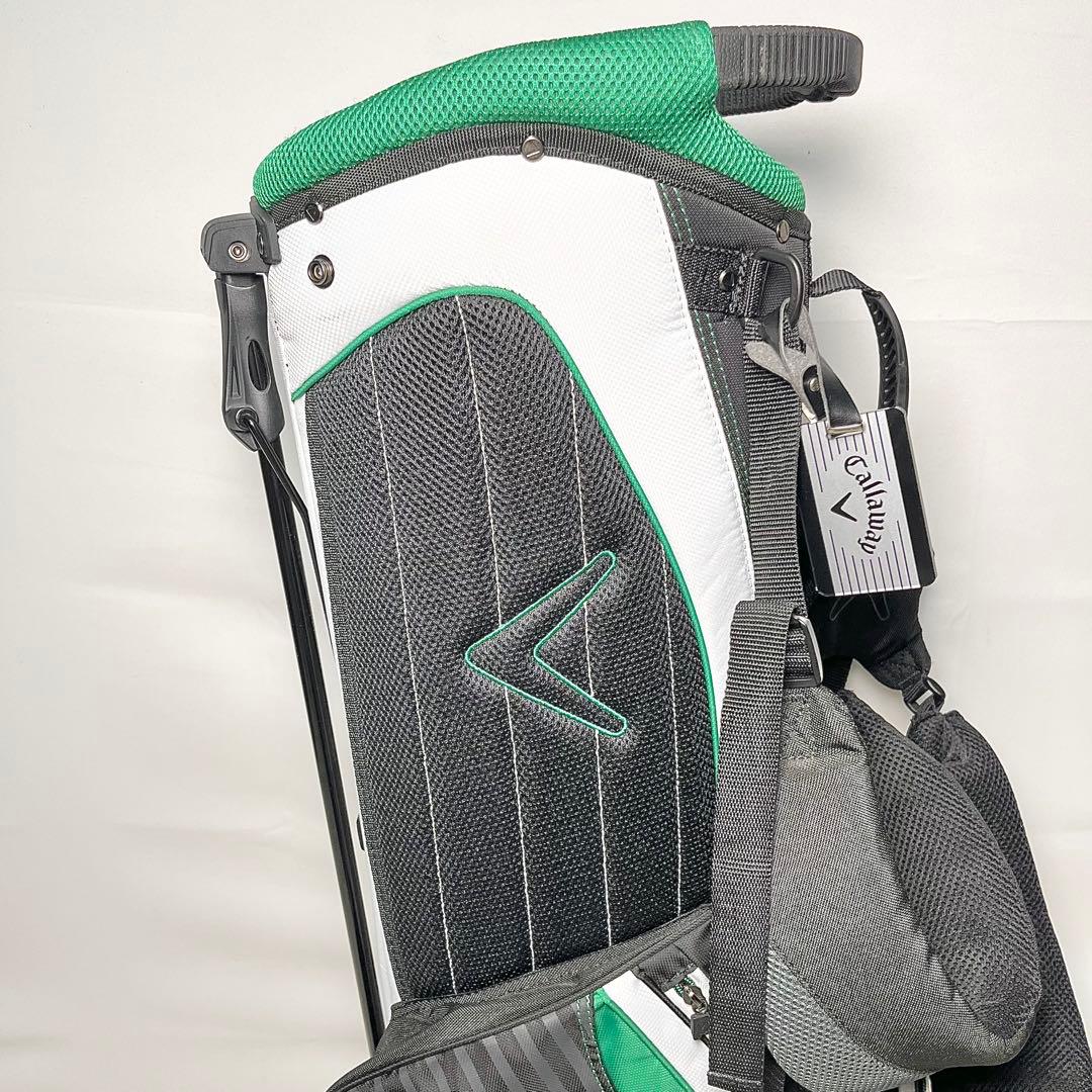 【希少・極美品】Callaway スタンドキャディバッグ 9インチ　7割