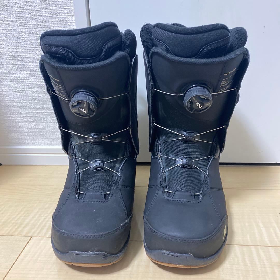 【美品_即日発送】K2 ケーツー　スノボブーツ　MAYSIS WIDE 25cm