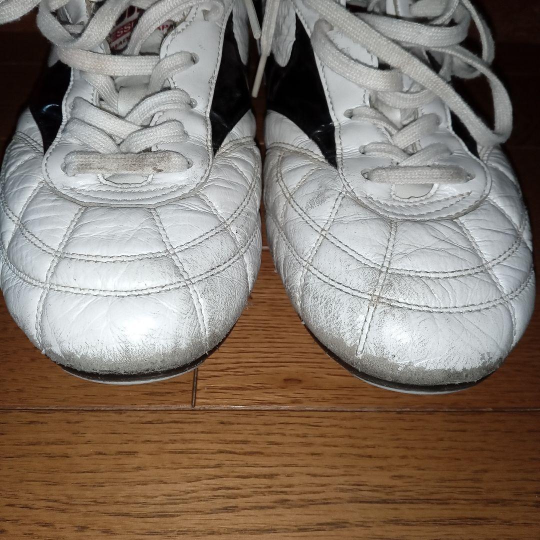 ★ミズノ★モレリアⅡ クロスステッチ ショートタン 別注品★28.0cm★中古★