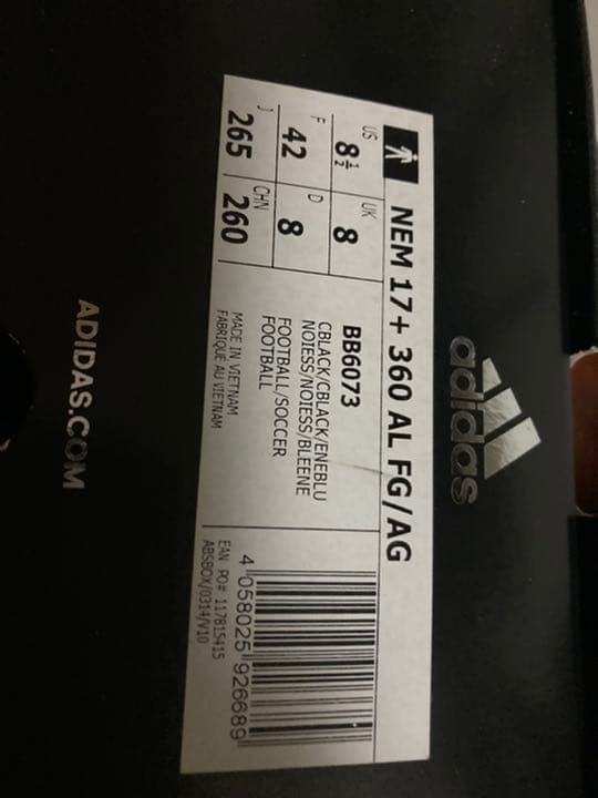 アディダスサッカースパイク(26.5cm)限定モデル