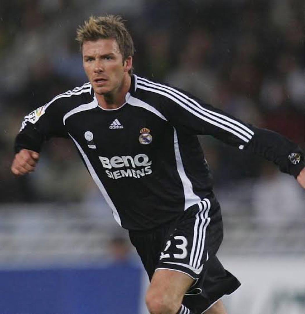 レアル・マドリード ベッカム 長袖 BECKHAM ユニフォーム 背番号23