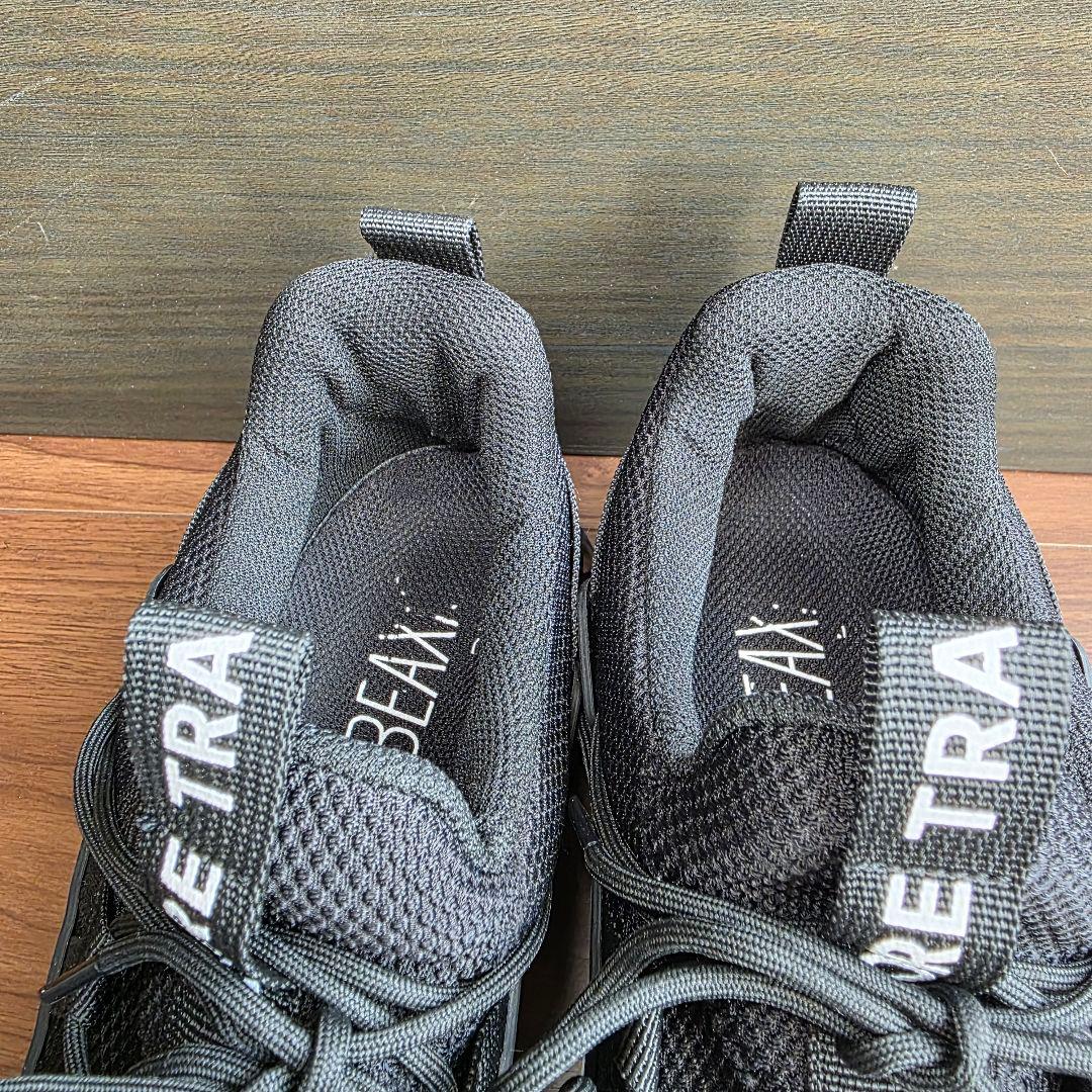 BEAXIS バランスコアスニーカー L 24.5cm 黒 ブラック