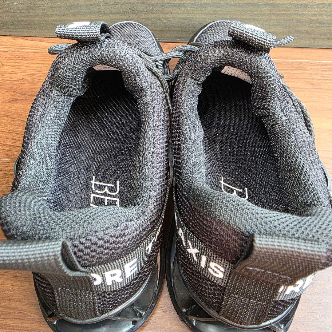 BEAXIS バランスコアスニーカー L 24.5cm 黒 ブラック