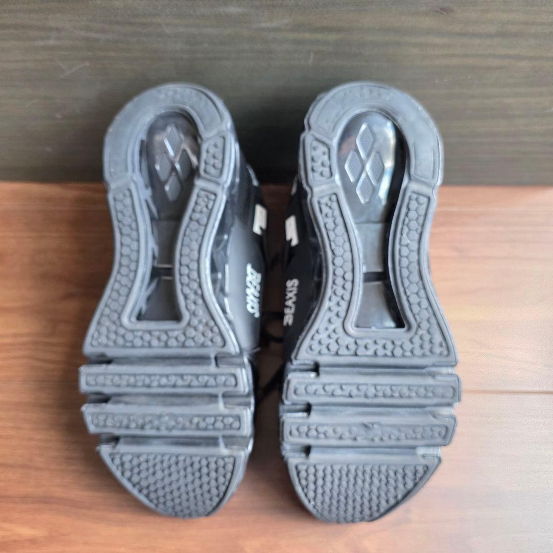 BEAXIS バランスコアスニーカー L 24.5cm 黒 ブラック