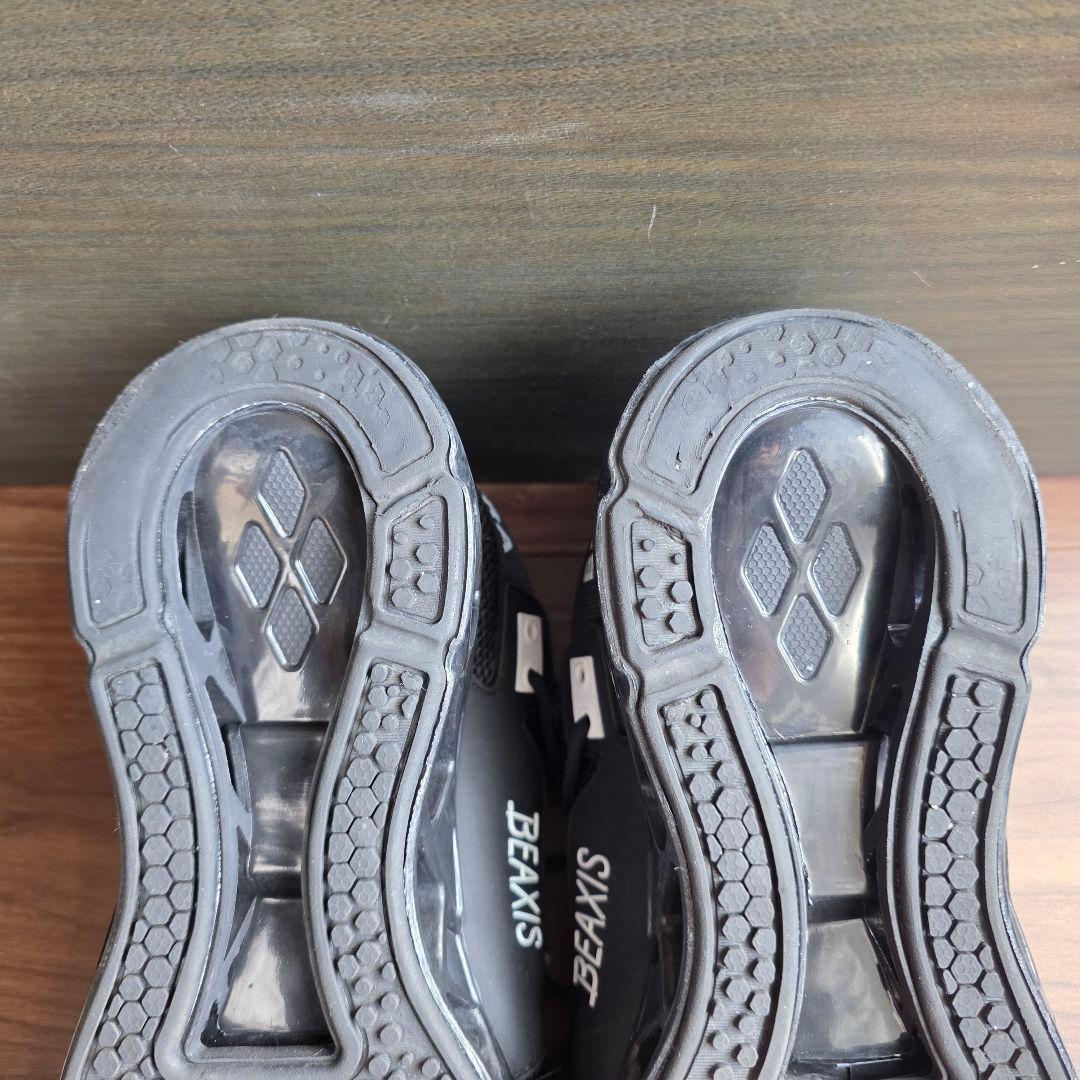 BEAXIS バランスコアスニーカー L 24.5cm 黒 ブラック