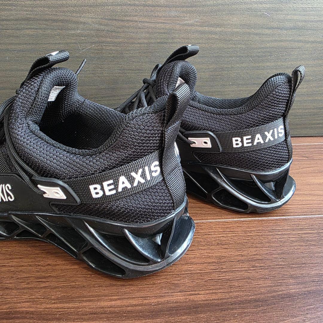BEAXIS バランスコアスニーカー L 24.5cm 黒 ブラック