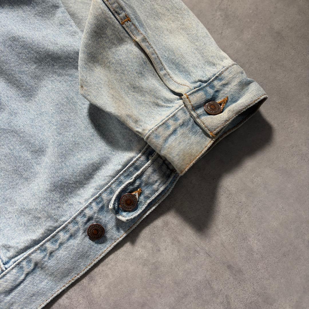 古着 90s LEVI’S 70507 デニムジャケット USA製 エイジング