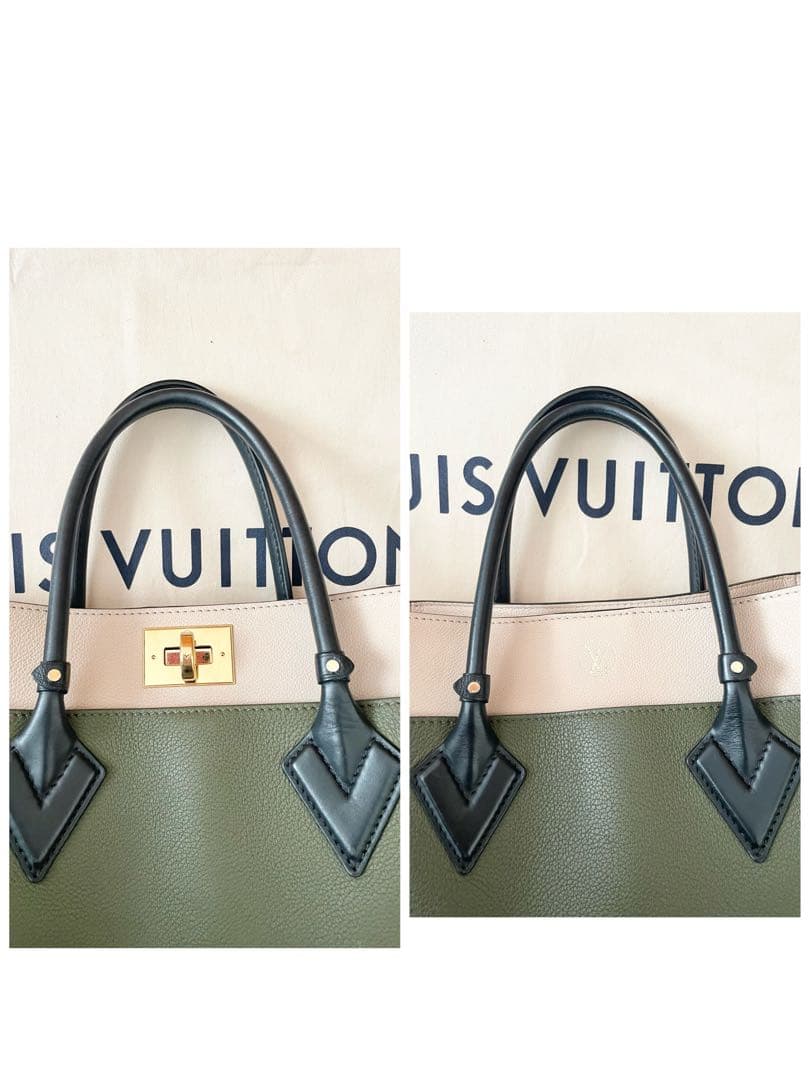 RFID 正規品 ルイヴィトン オンマイサイドMM ハンドバッグ