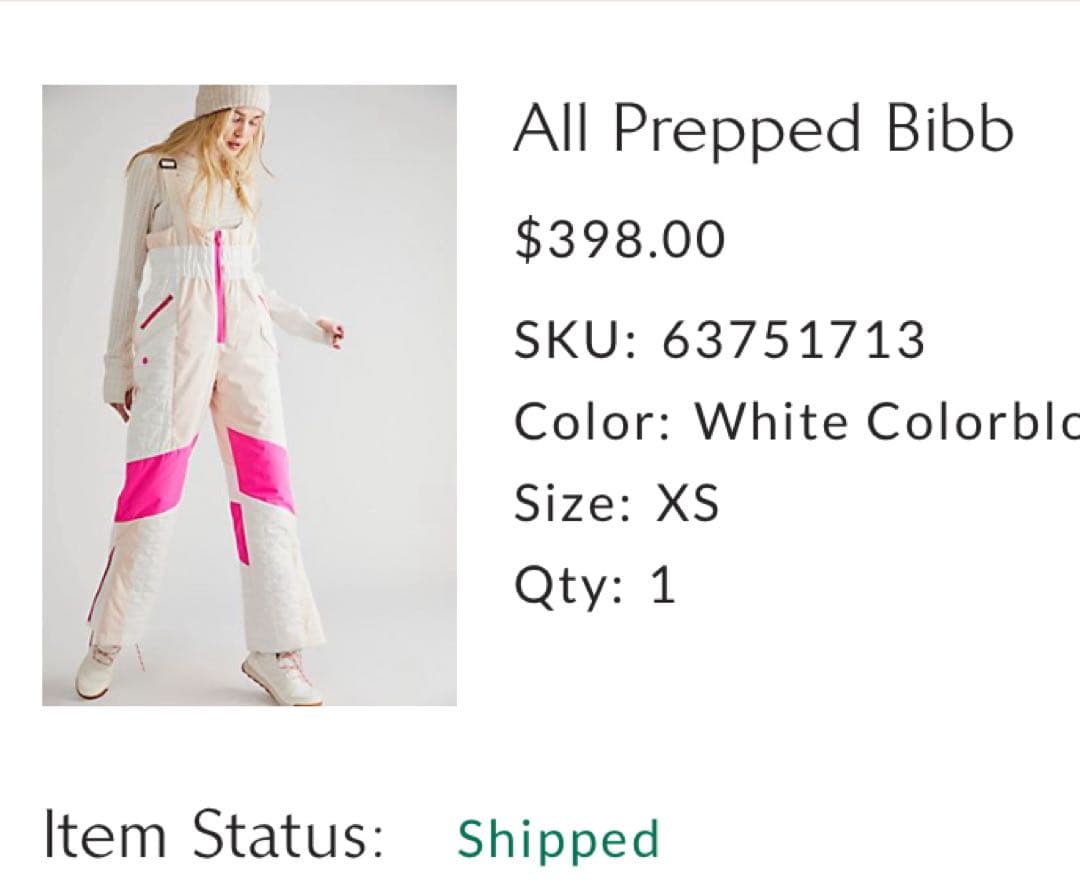 Free People x Primaloft Ski/boardパンツ