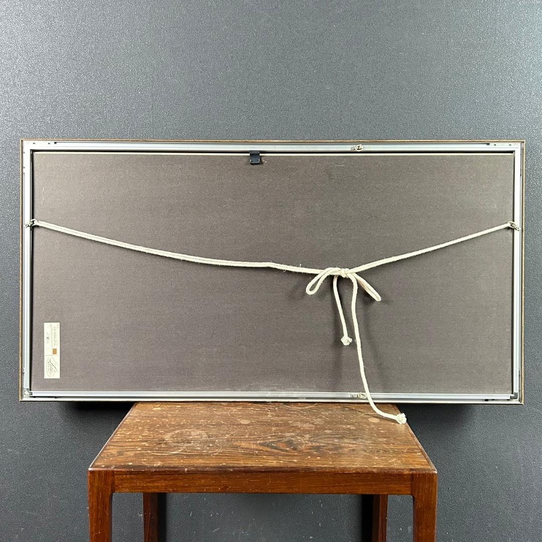 ブライアン・ウィリアムズ「summer」リトグラフ 直筆サイン入り 額縁入り