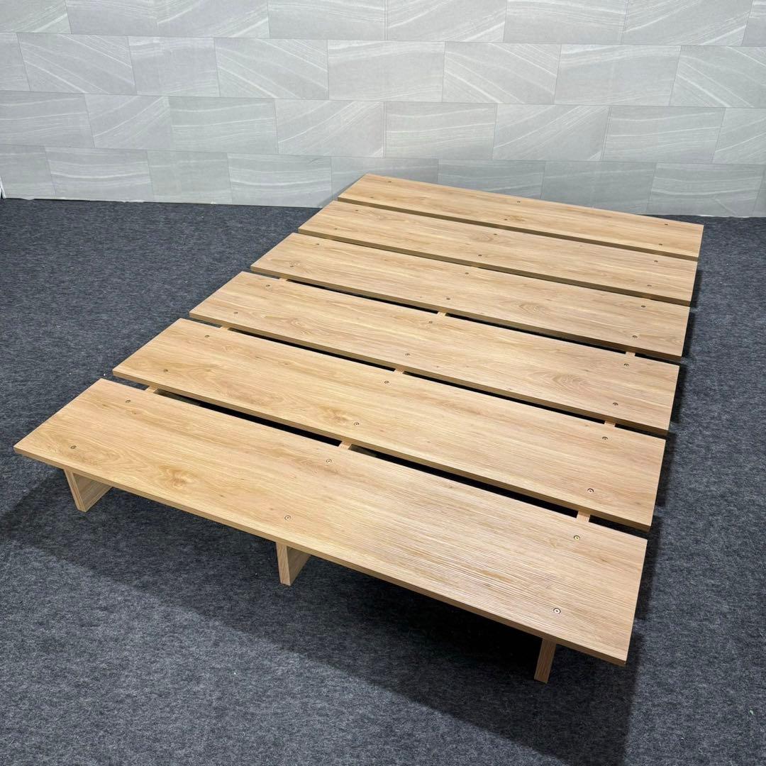 LOWYA ロウヤ セミダブル ベッド ベッドフレーム d5023 ロータイプ