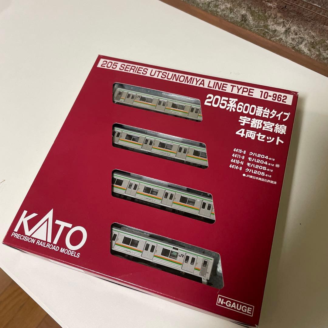 【今月末】KATO10-962 205系600番台 Y12 宇都宮線4両セット