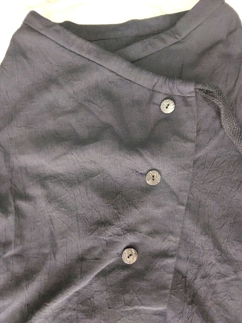 センソユニコ　慈雨　ジウ　ブラック　 アウター　コート　羽織り物