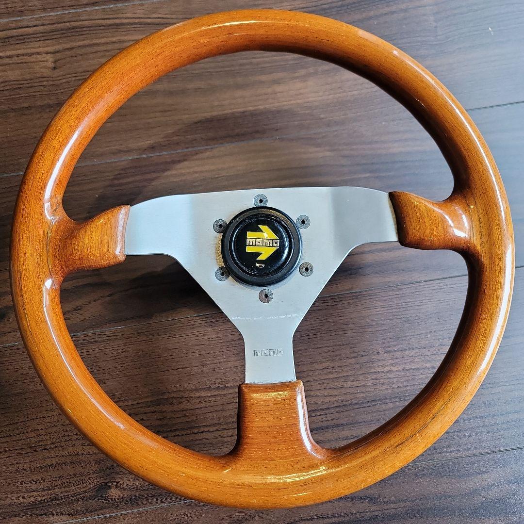 MOMO モモ もも ウッド ハンドル ウッドステアリング ステアリング 車