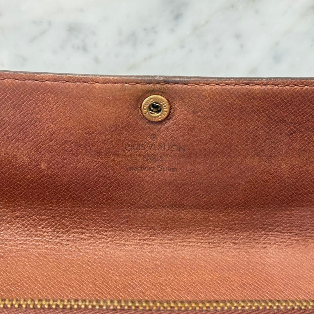 LOUIS VUITTON ルイヴィトン 長財布 モノグラム 二つ折り財布