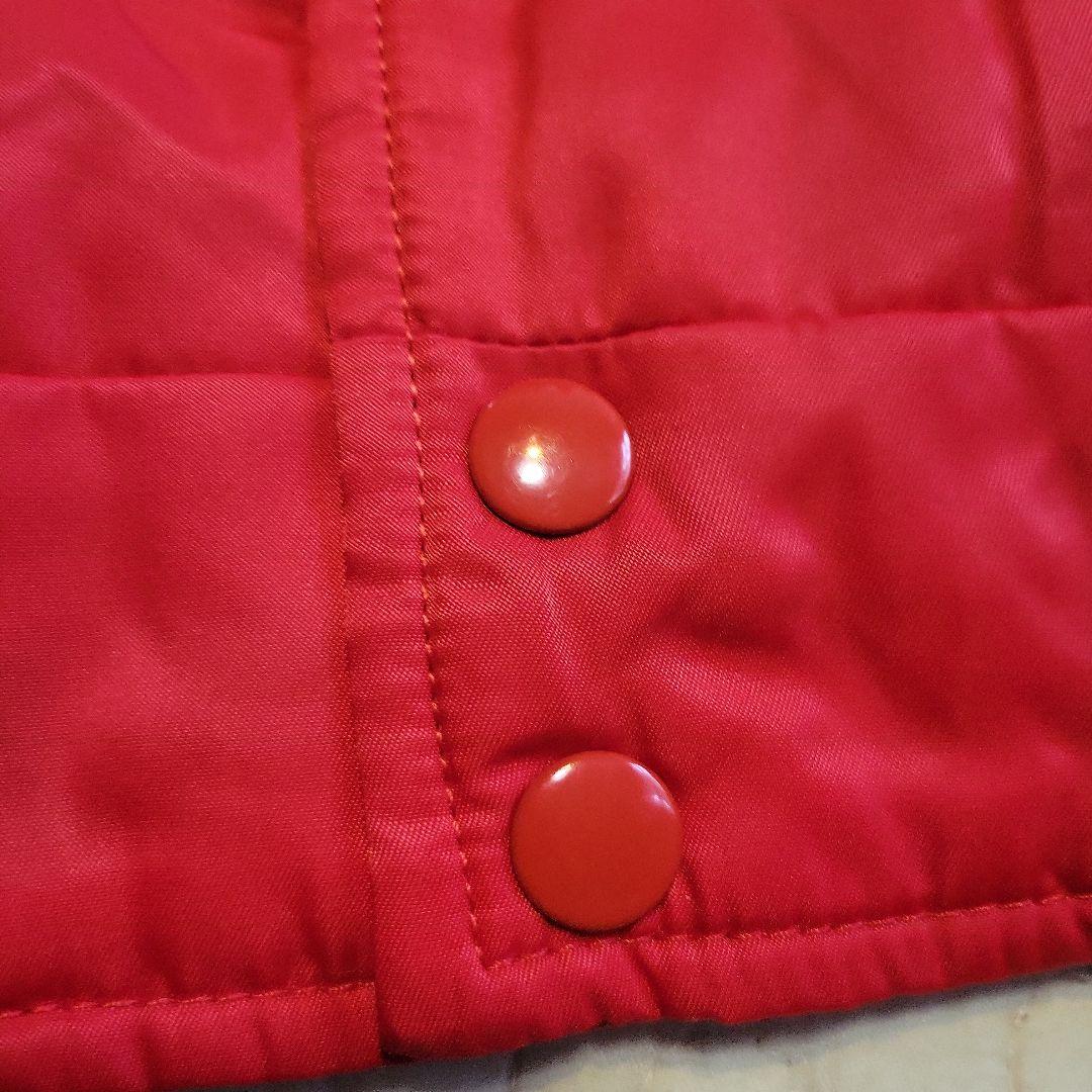 SCENE ナイロンスタジャン 赤黒 90sビンテージ 日本製