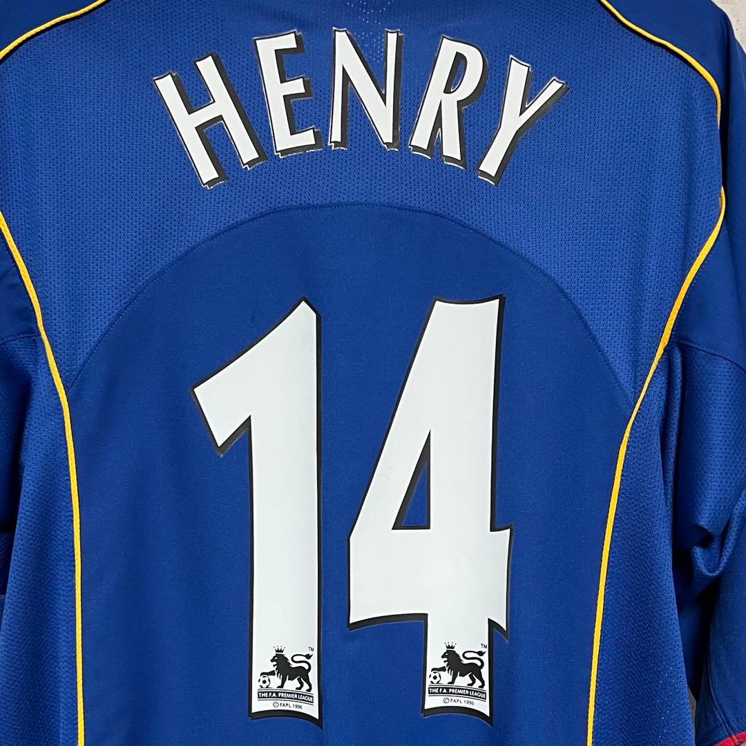 【極美品！】04/05 アーセナルFC ♯14 アンリ【Lサイズ】アウェイ