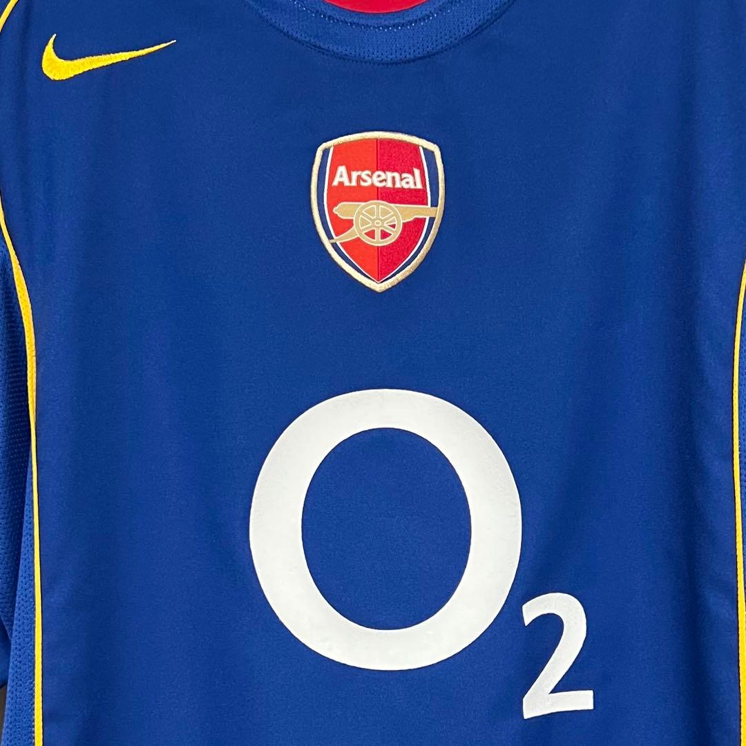 【極美品！】04/05 アーセナルFC ♯14 アンリ【Lサイズ】アウェイ