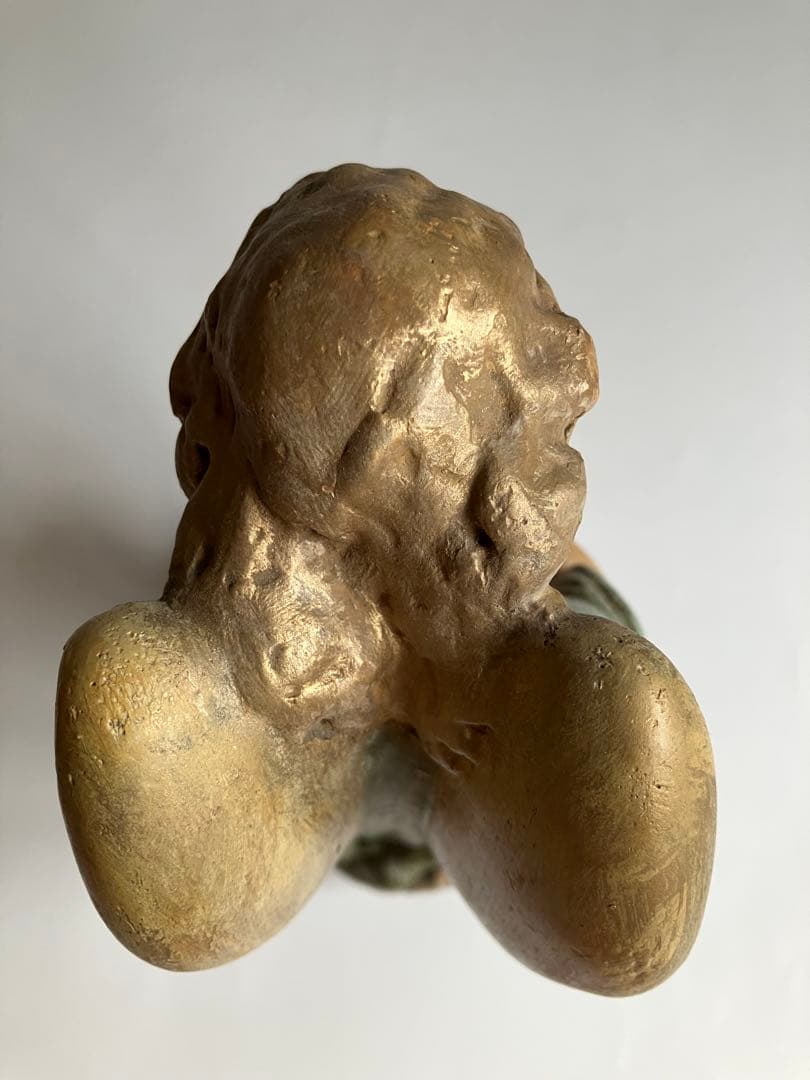 祈りの天使の像 アンティーク