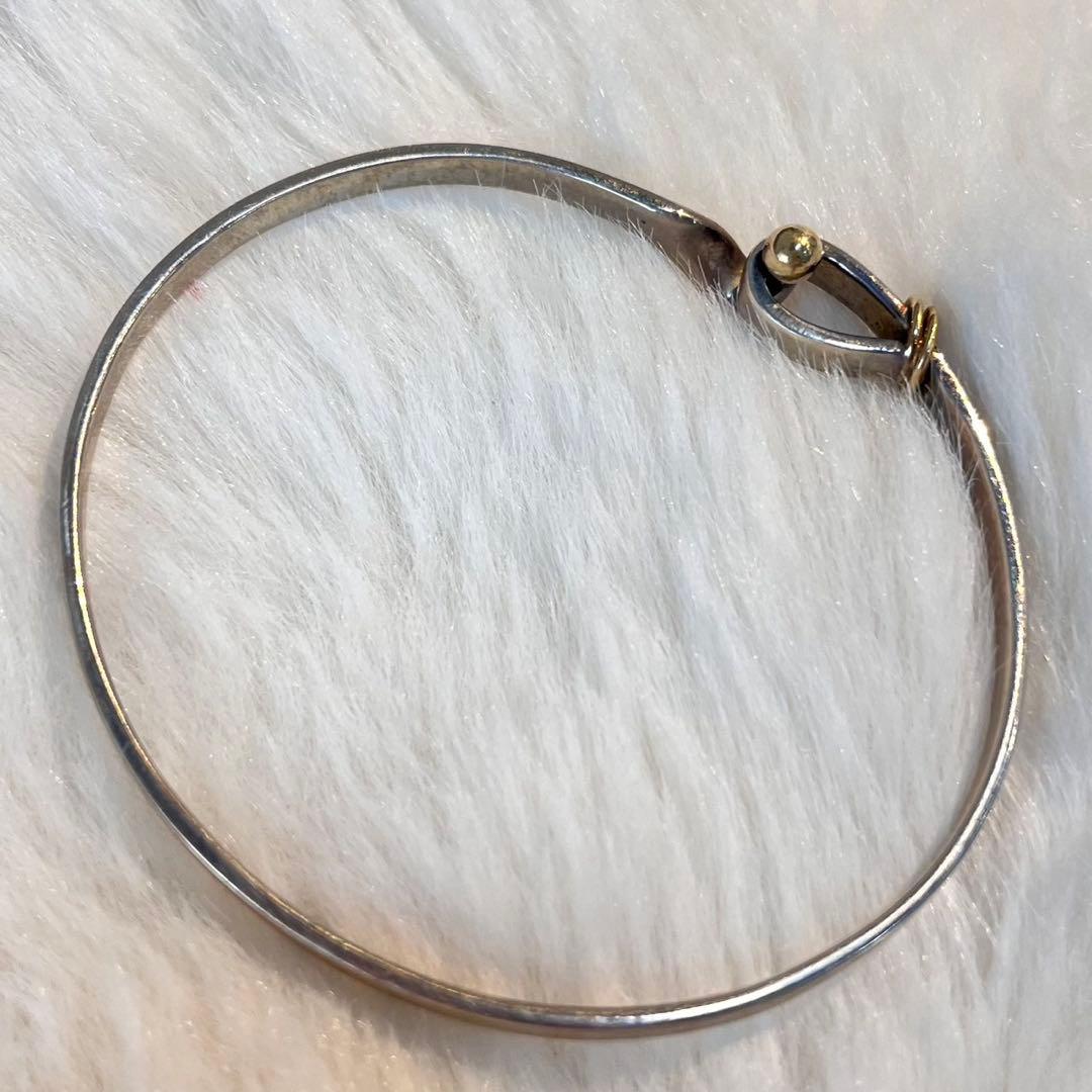 Tiffany & Co. シルバー　925 750 バングル　フックアンドアイ