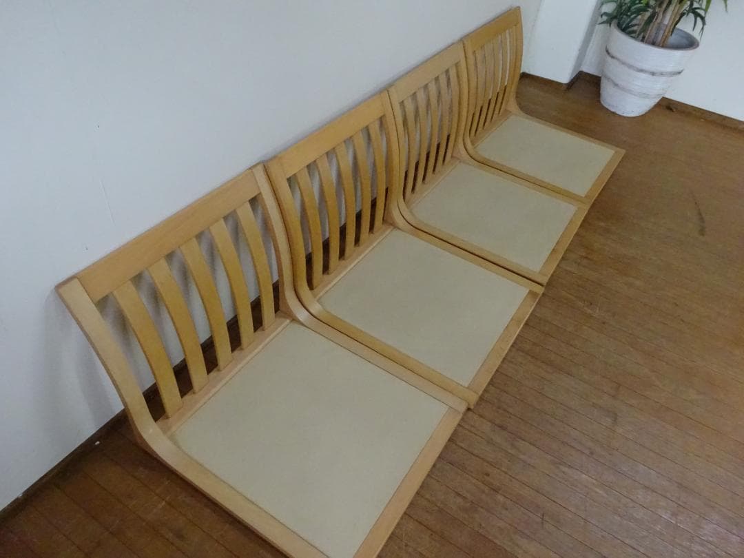 lalao様専用 TENDO/天童木工 座椅子 4脚セット 和モダン旅館 和