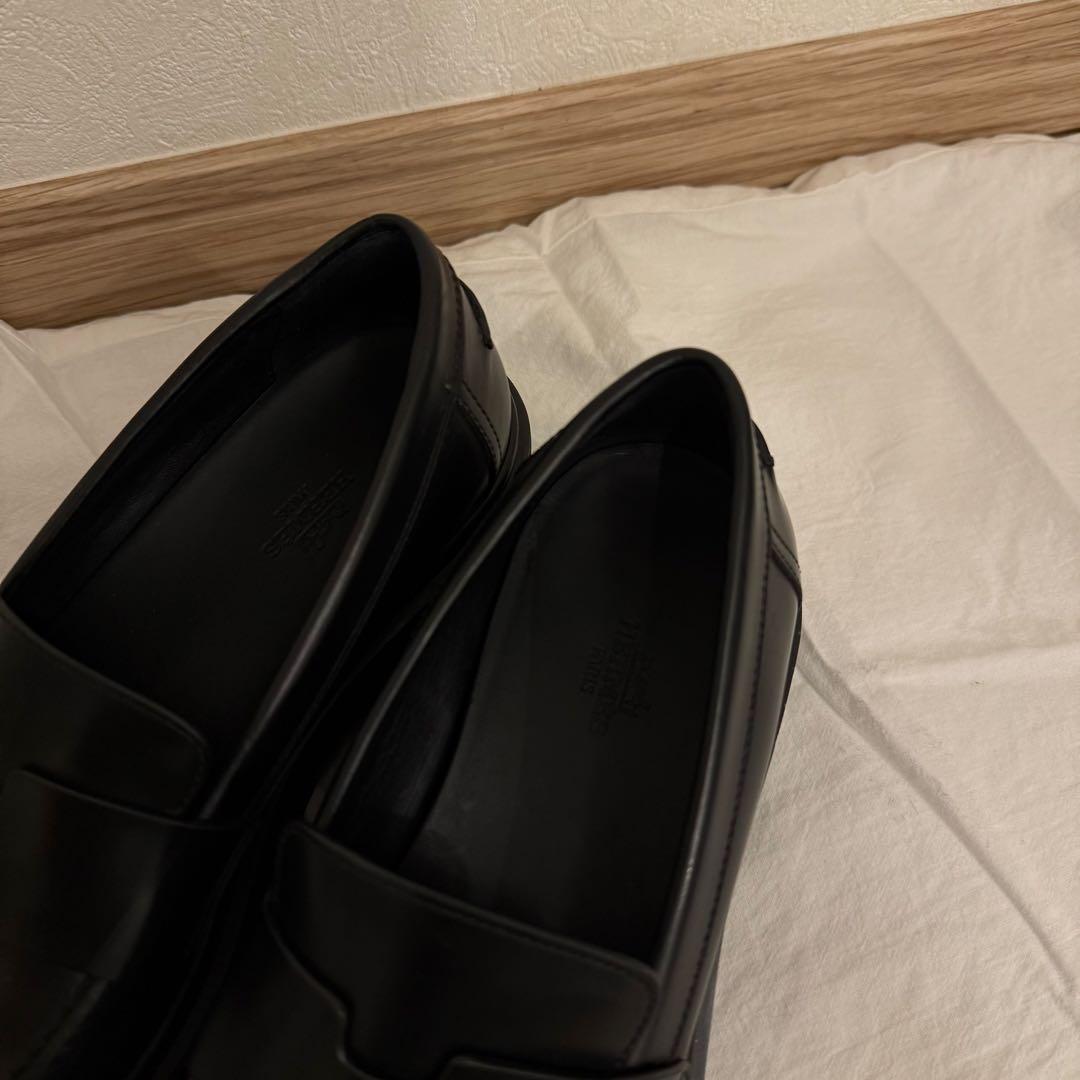 エルメス　モカシン　クレマン　ローファー　厚底