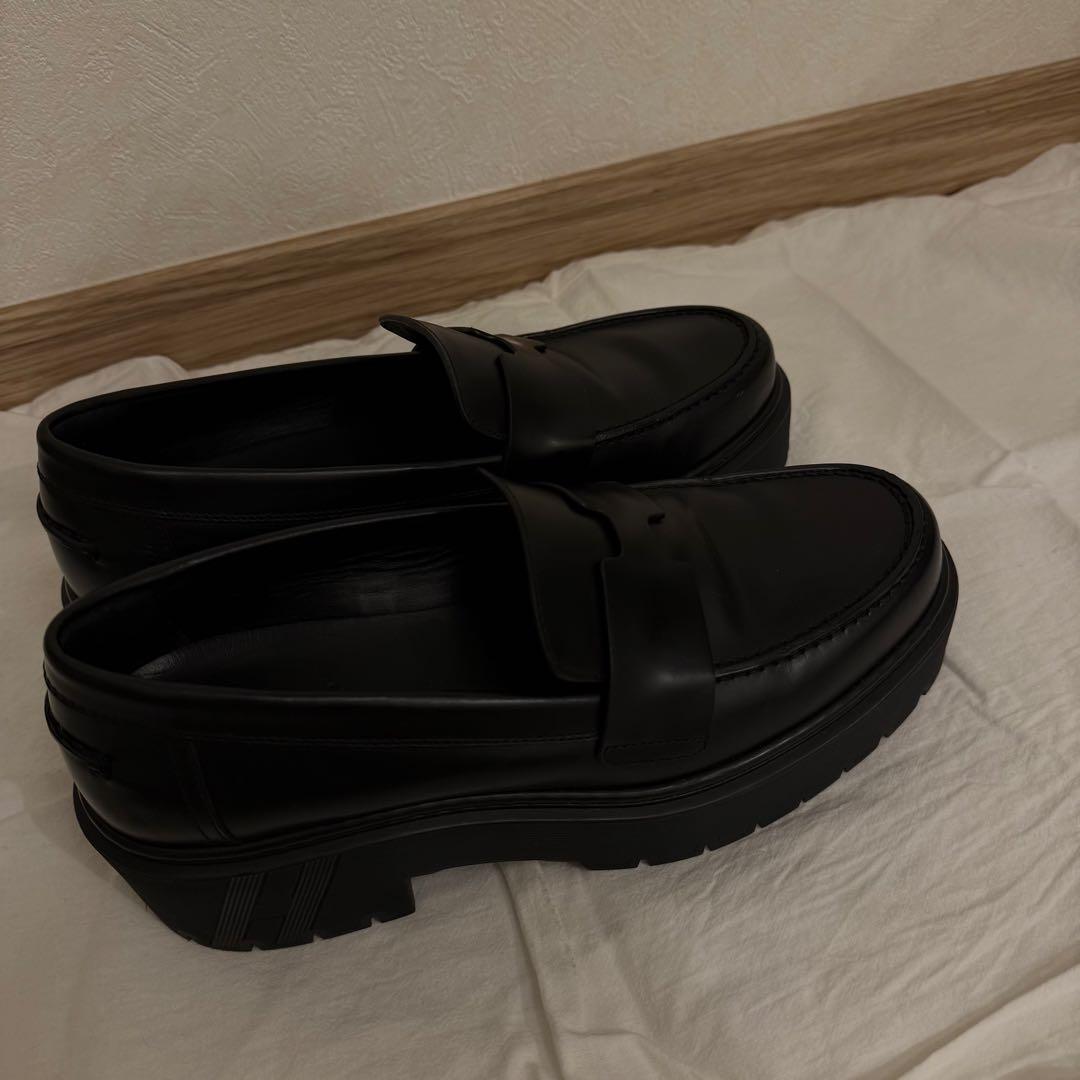 エルメス　モカシン　クレマン　ローファー　厚底