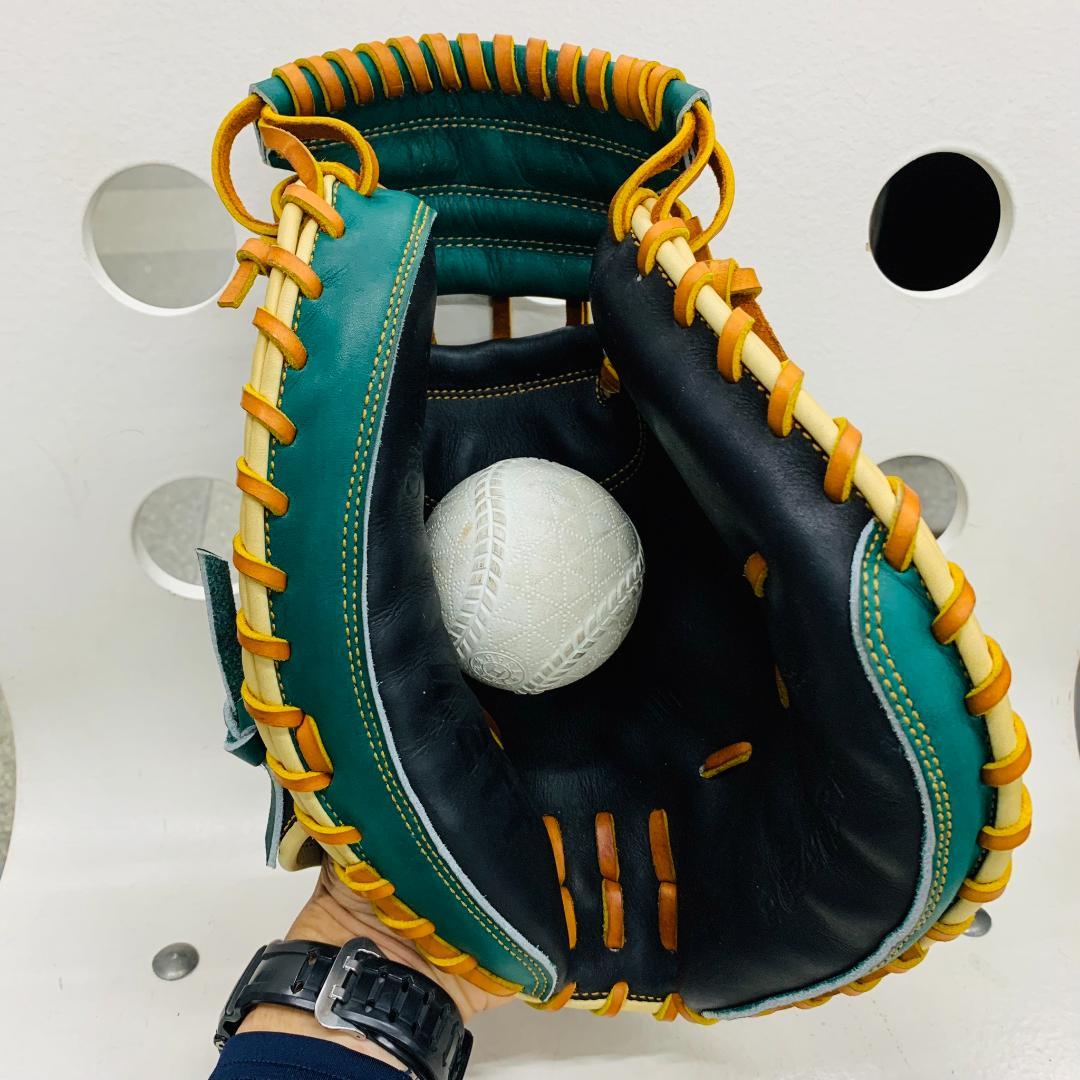 ゼット プロステイタス オーダーミット 軟式用 捕手用 262型 型付け