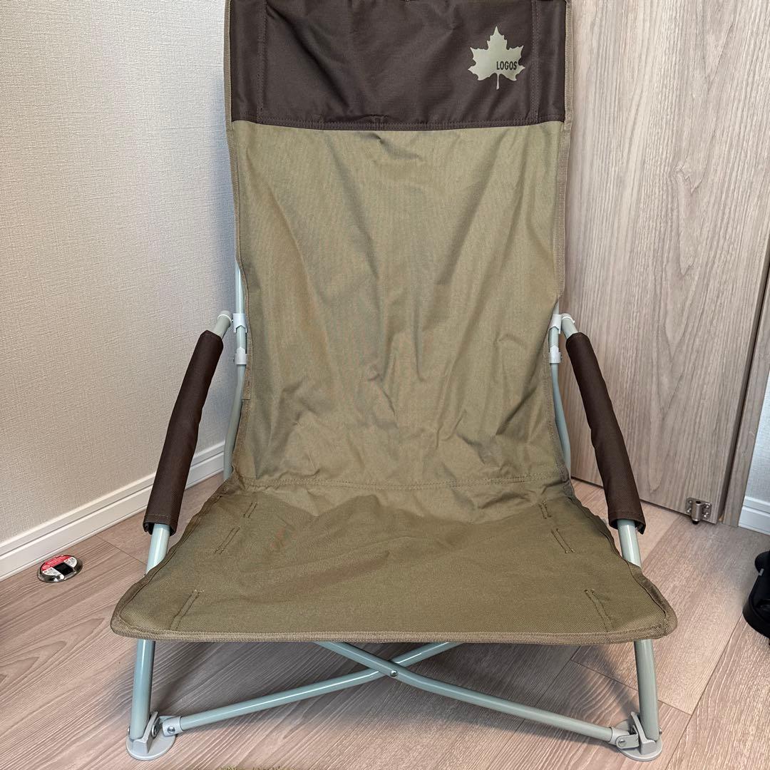 ロゴス 　ハイバックあぐらチェア 　 （2脚セット）