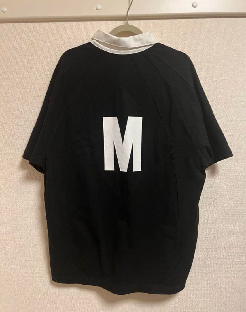 Supreme S/S Rugby Black M ラガーシャツ ボックスロゴ