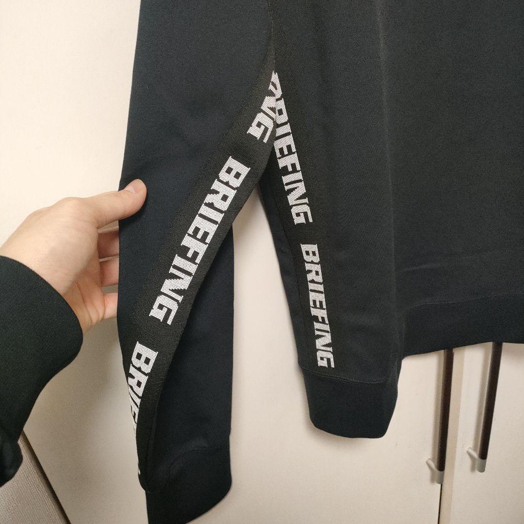 BRIEFING ブラック トレーナー　希少 Mサイズ