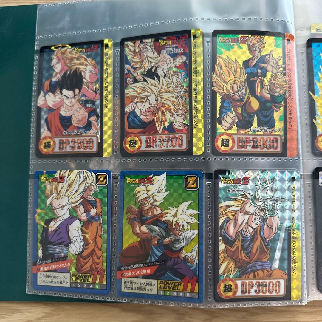 90年代 ドラゴンボールZ カードダス ファイルとカード まとめ売り