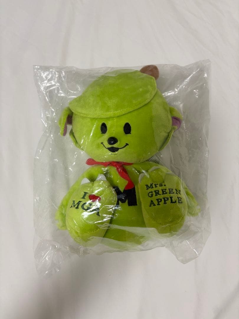 ミセスグリーンアップル 会員限定商品のメメルぬいぐるみとタオル3種