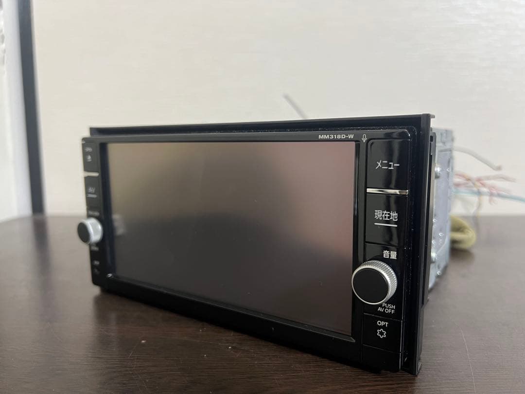日産 純正 カーナビ MM318D-W 地図データ2021年式 動作確認済！