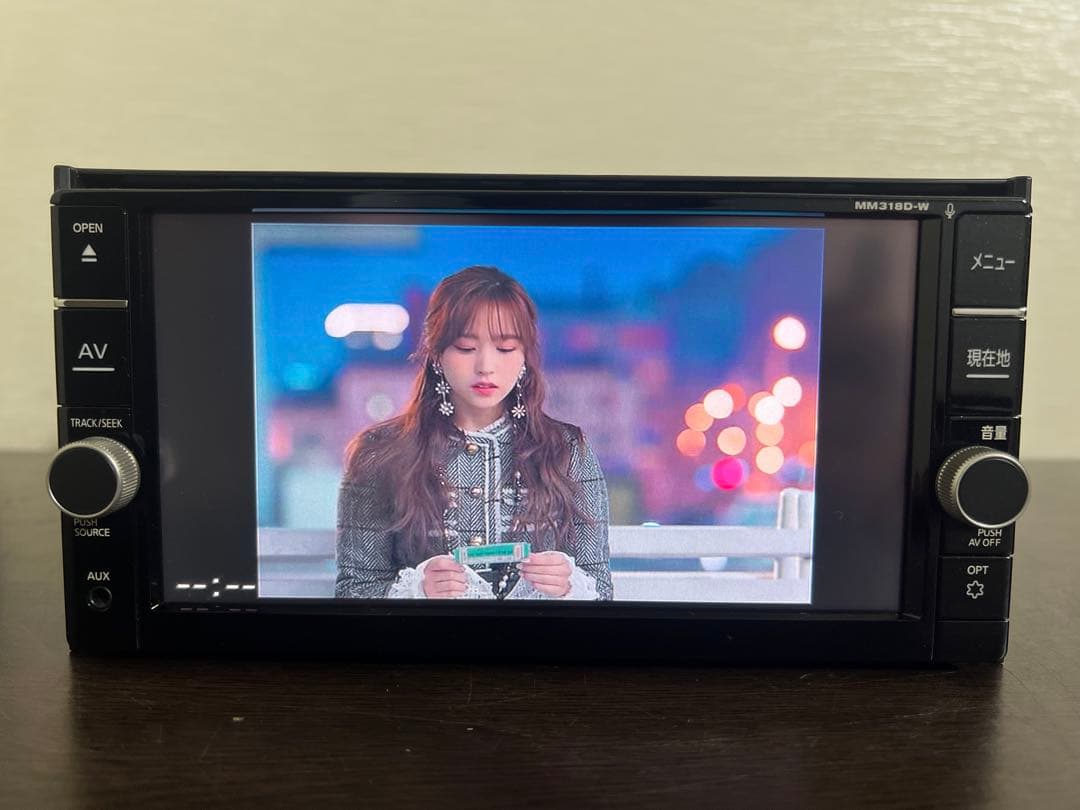 日産 純正 カーナビ MM318D-W 地図データ2021年式 動作確認済！