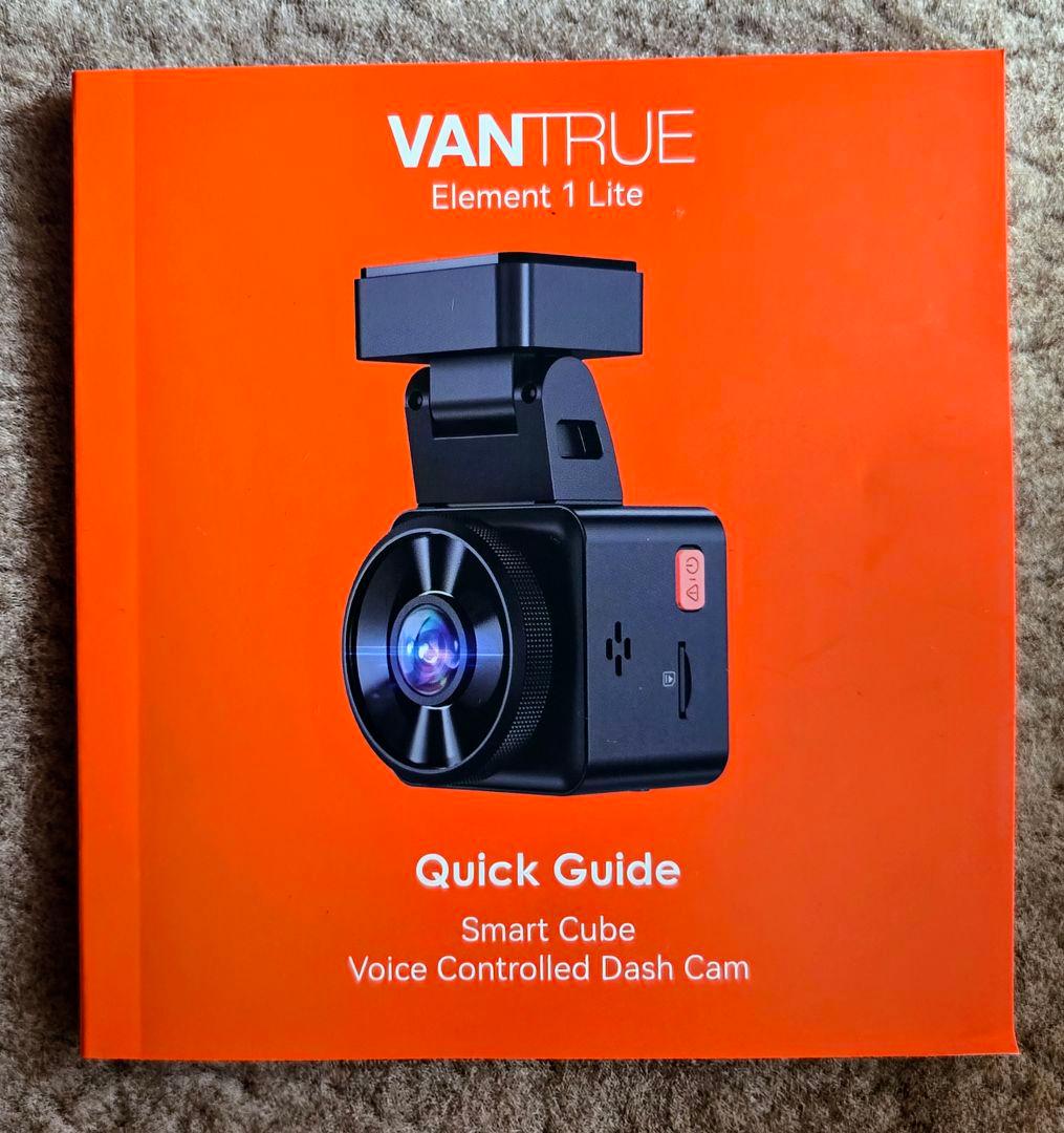 VANTRUE Element 1 Lite ドライブレコーダー WiFi 搭載