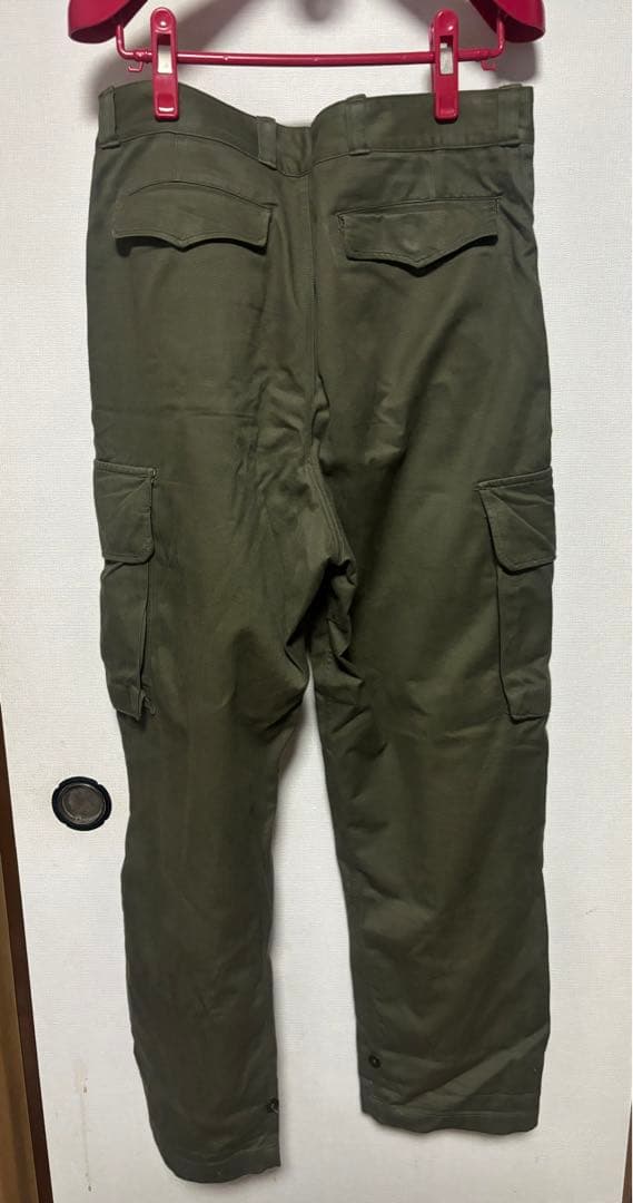 フランス軍 M-47 カーゴ パンツ オリーブ 33サイズ
