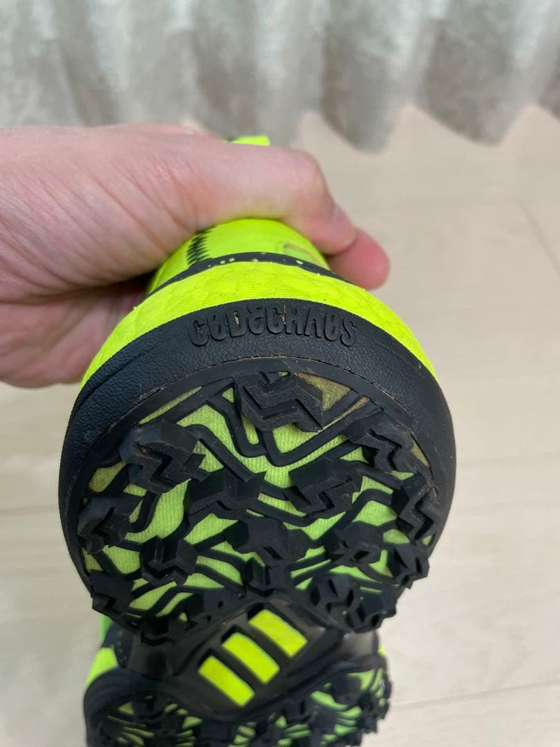アディダス　コードカオス25　ボア　蛍光イエロー