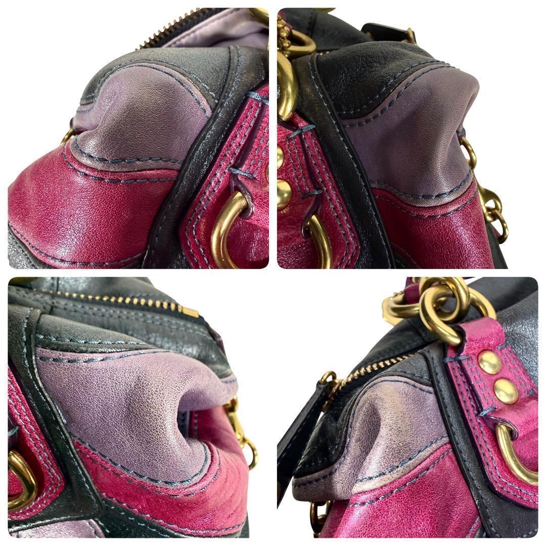 COACH マディソン サブリナ レザー 2way マルチ ショルダーバッグ