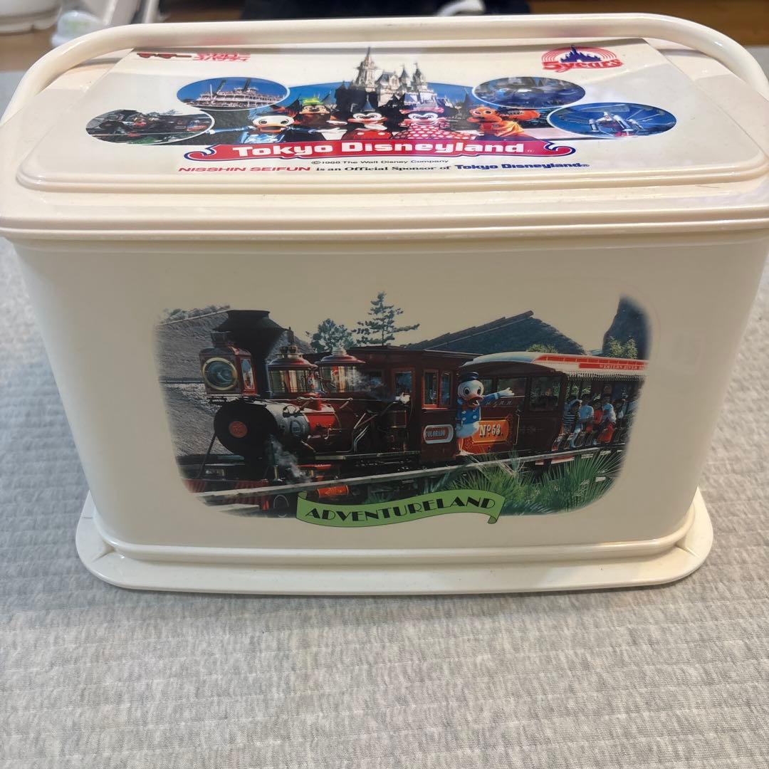 東京ディズニーランド 収納ボックス　ピクニックセット　5周年